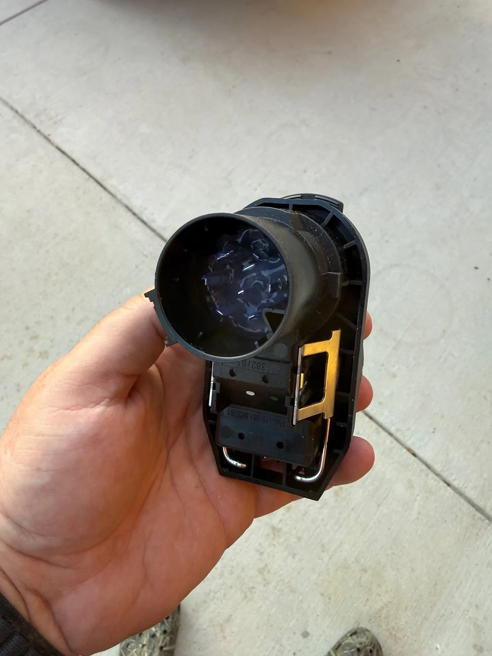 Ford Ranger Adding a Tow Package (Bit by Bit) Trailer Tow Harness Connector Lamp Socket-Back