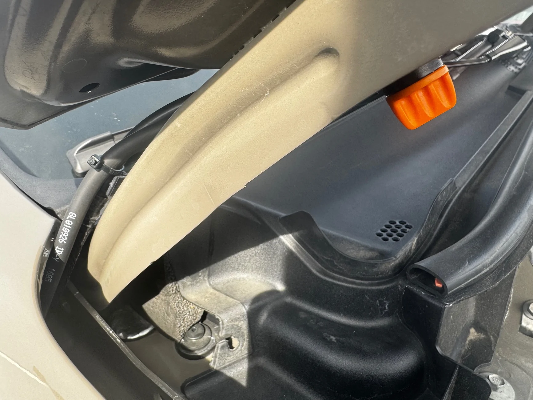 Ford Ranger Rear Camera washer install IMG_3897