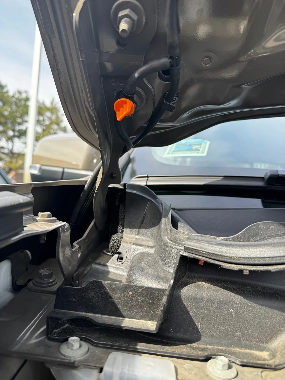 Ford Ranger Rear Camera washer install IMG_3896