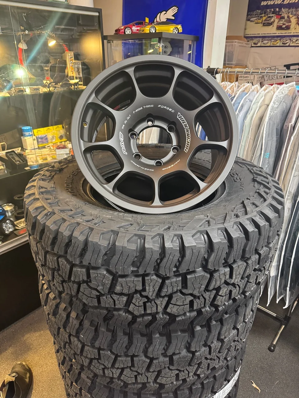 Ford Ranger Teaser, new wheels/tires Volk ZE40X and Baja Boss 295/70 IMG_5856