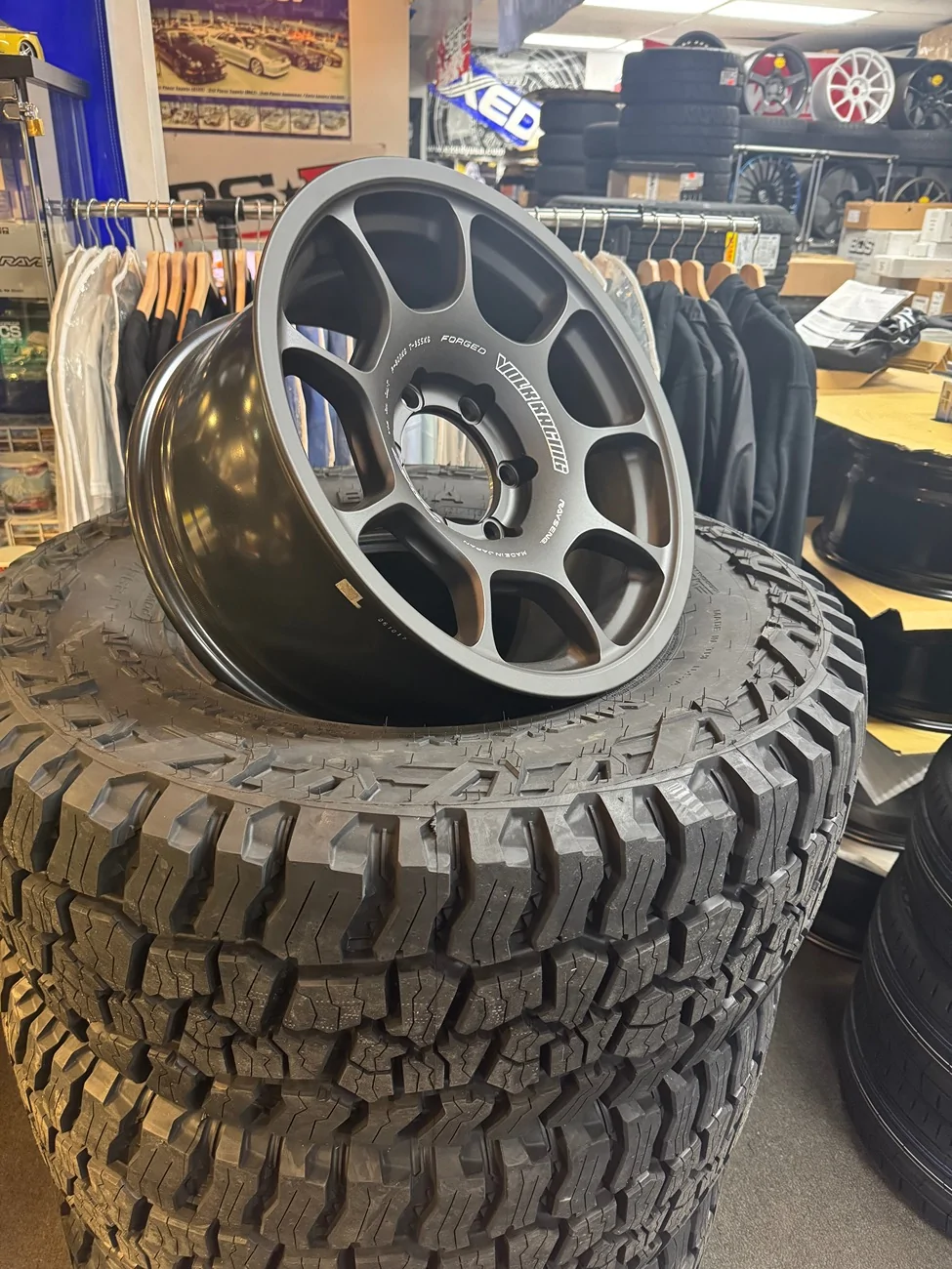 Ford Ranger Teaser, new wheels/tires Volk ZE40X and Baja Boss 295/70 IMG_5857