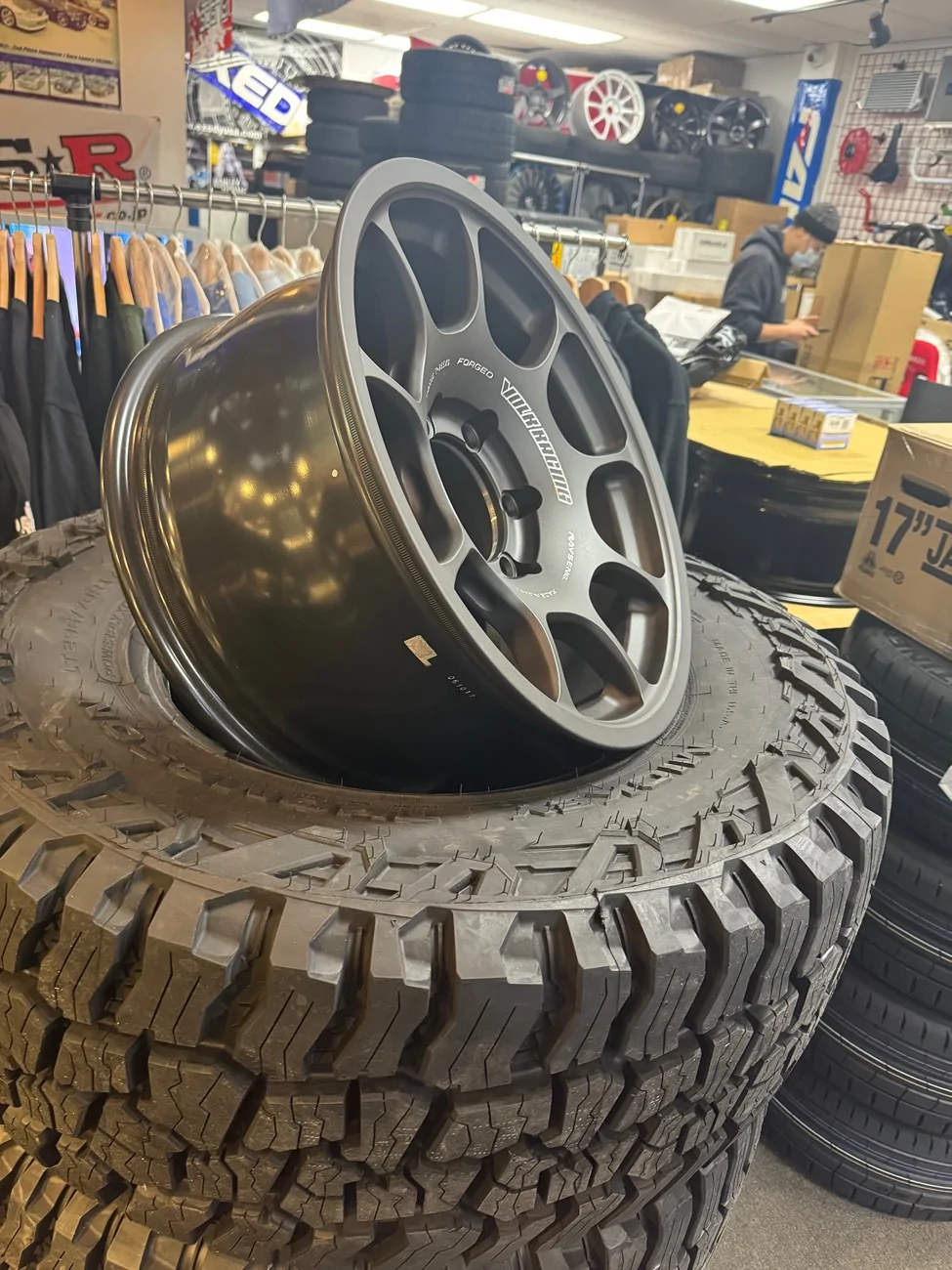 Ford Ranger Teaser, new wheels/tires Volk ZE40X and Baja Boss 295/70 IMG_5858