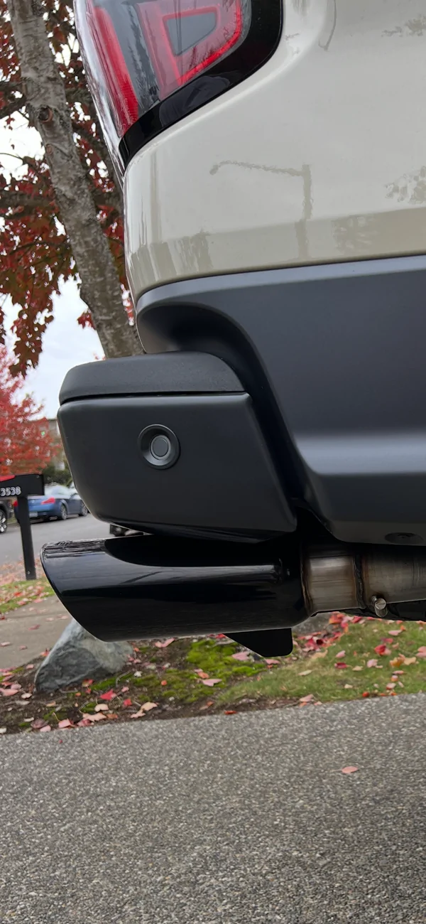 Ford Ranger Ford Performance Black Chrome Exhaust Tip IMG_2687