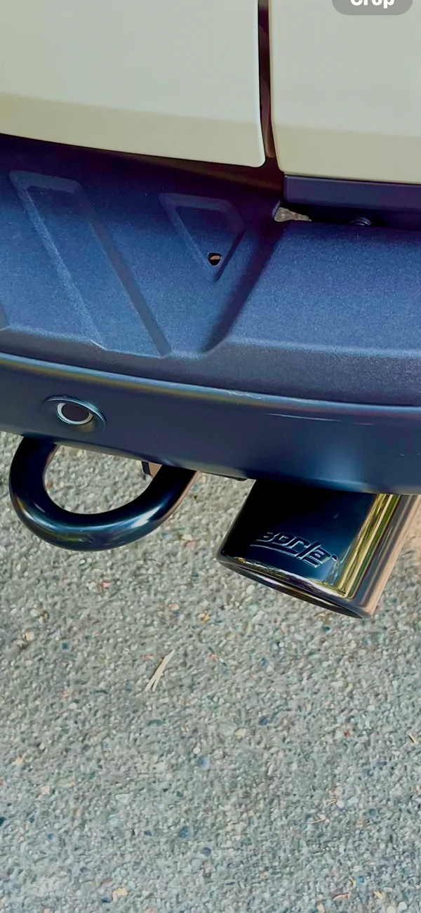 Ford Ranger Ford Performance Black Chrome Exhaust Tip IMG_2688