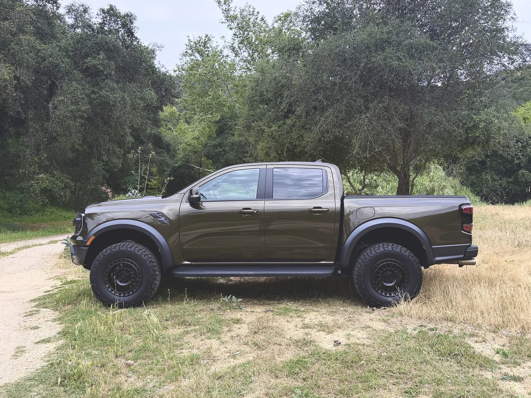 Ford Ranger KMC IMS Wheels + Rock Krawler 1.5" Front Level on 2025 Ranger Raptor IMG_1880