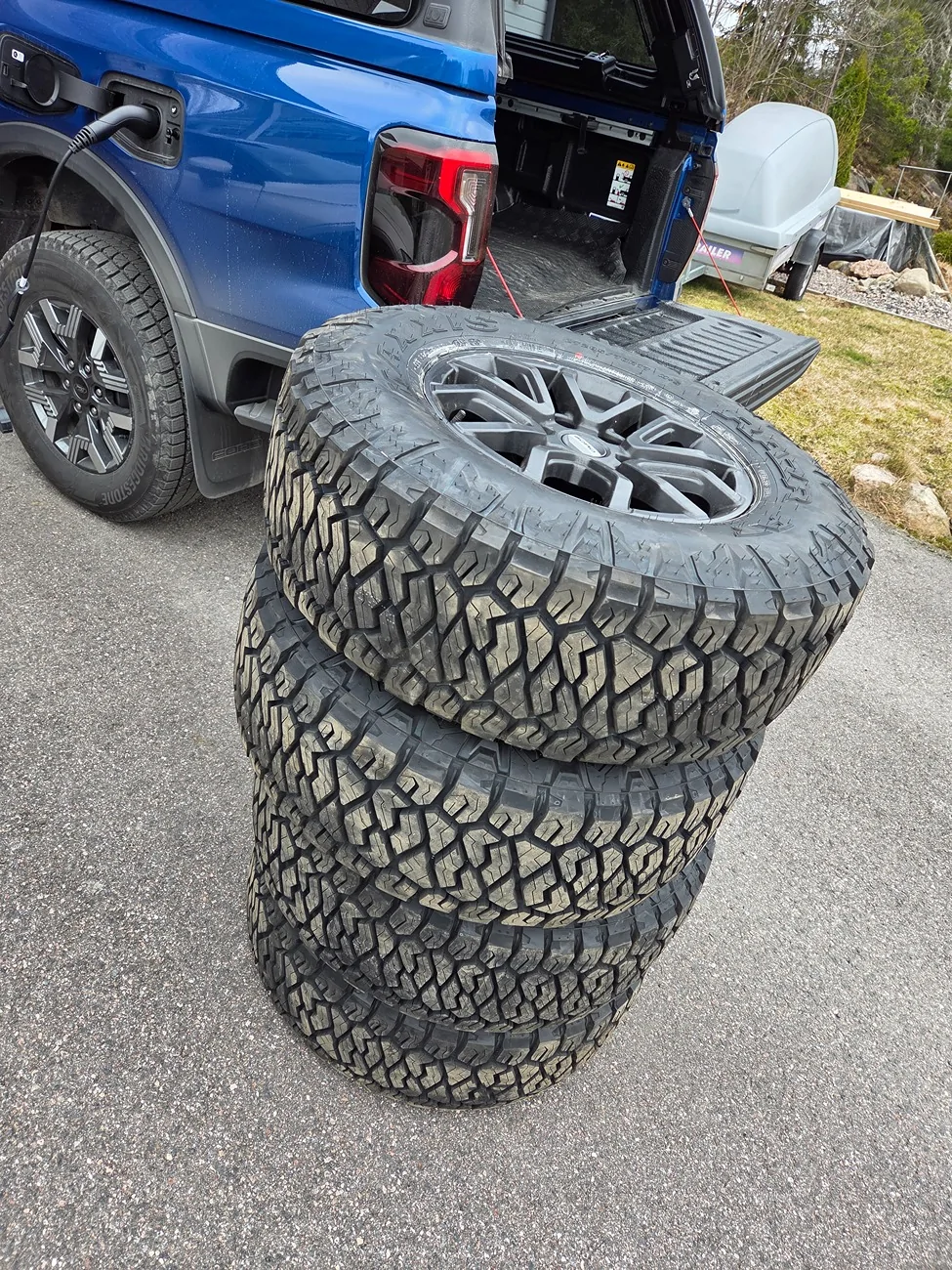 Ford Ranger What is the largest tire for a 100% stock 4x4 with Stock wheels? 20260402_171107