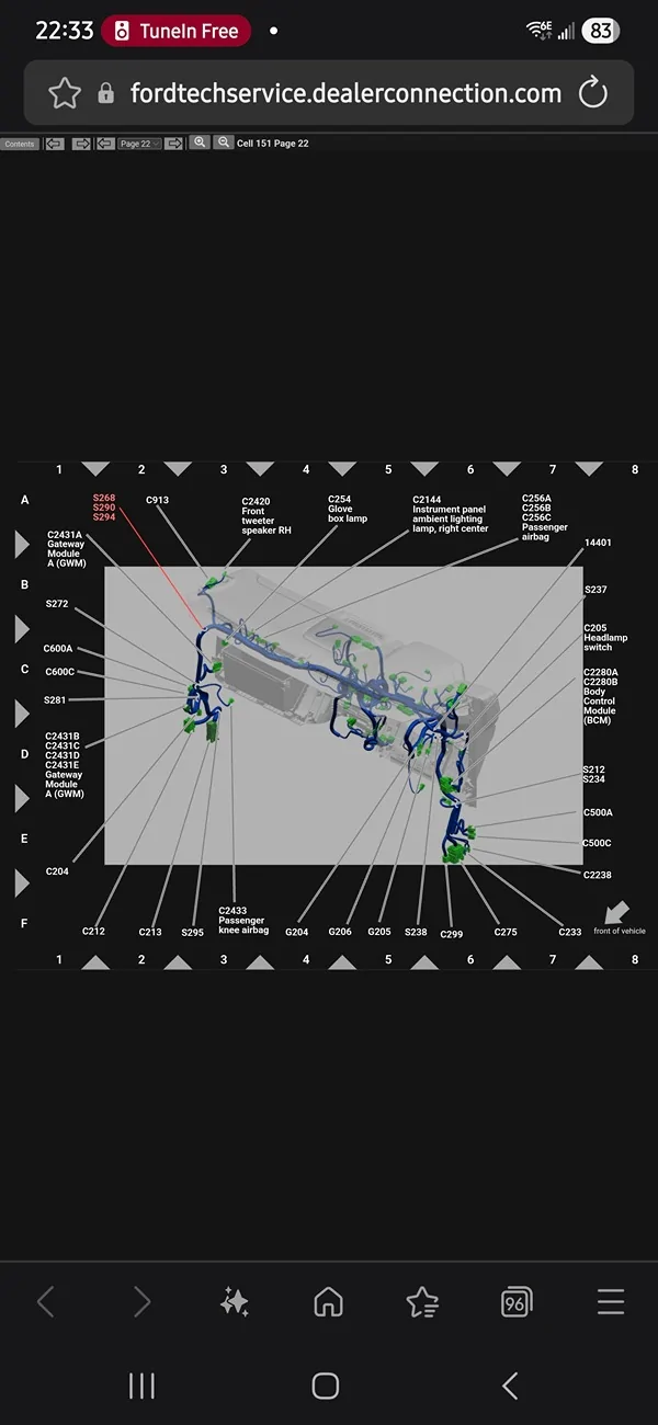 Ford Ranger Downloadable Service Manual Screenshot_20260108_223348_Samsung Internet