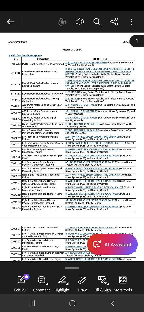 Ford Ranger Downloadable Service Manual Screenshot_20260410_135851_Adobe Acrobat