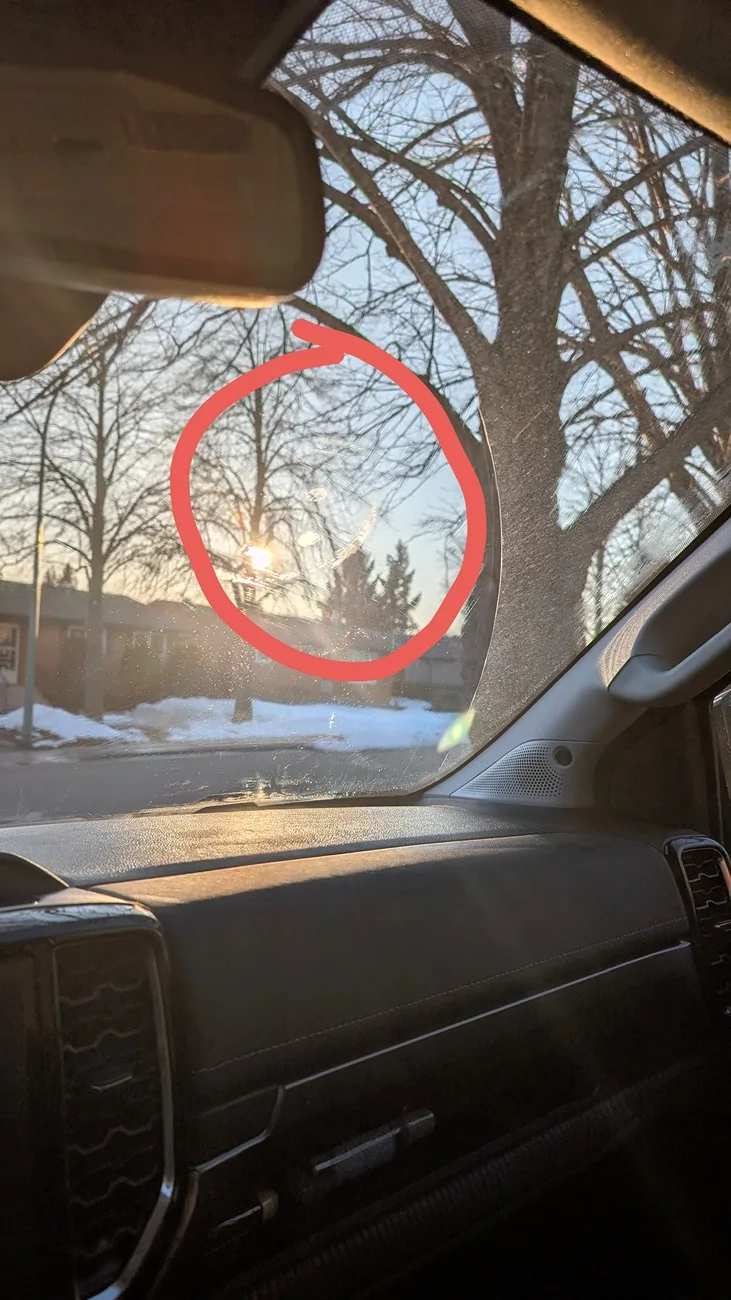 Ford Ranger Has anyone had luck getting rid of installation marks on windshield? pixel_studio_20260410_16395325