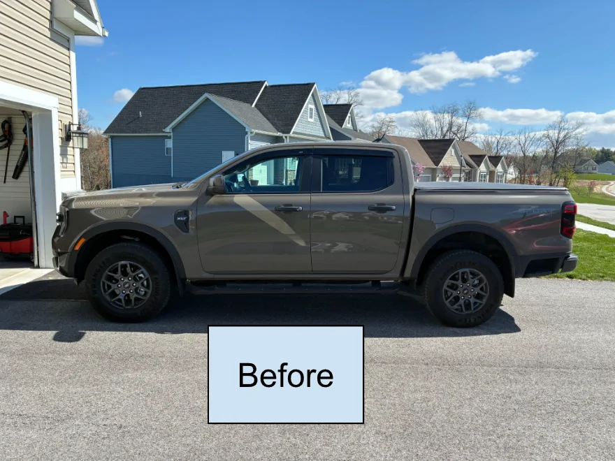 Ford Ranger Custom 1" Spacer and Detailed Level Kit Install Instructions Before Sid