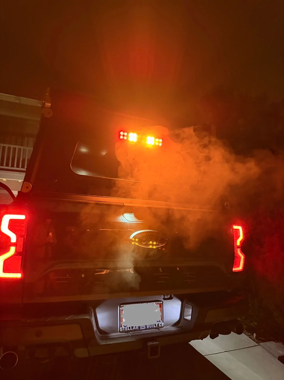 Ford Ranger Camper top 3rd brake light IMG_1008