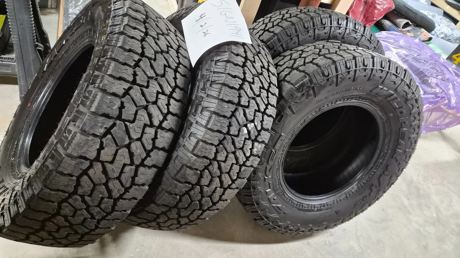 Ford Ranger Price CUT! (4) Falken WildPeak A/T4W - 35x11.50 R18 (Like New, <1k Miles) 20260402_112504