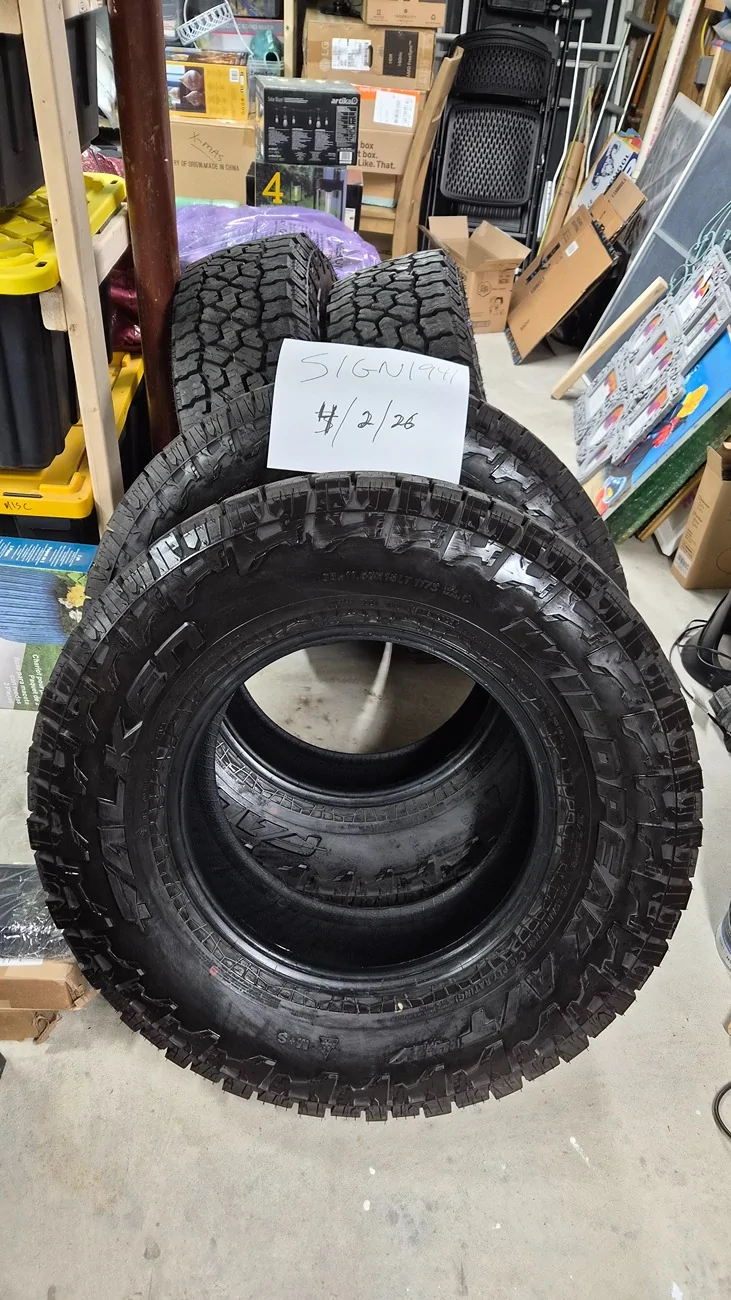 Ford Ranger Price CUT! (4) Falken WildPeak A/T4W - 35x11.50 R18 (Like New, <1k Miles) 20260402_112458