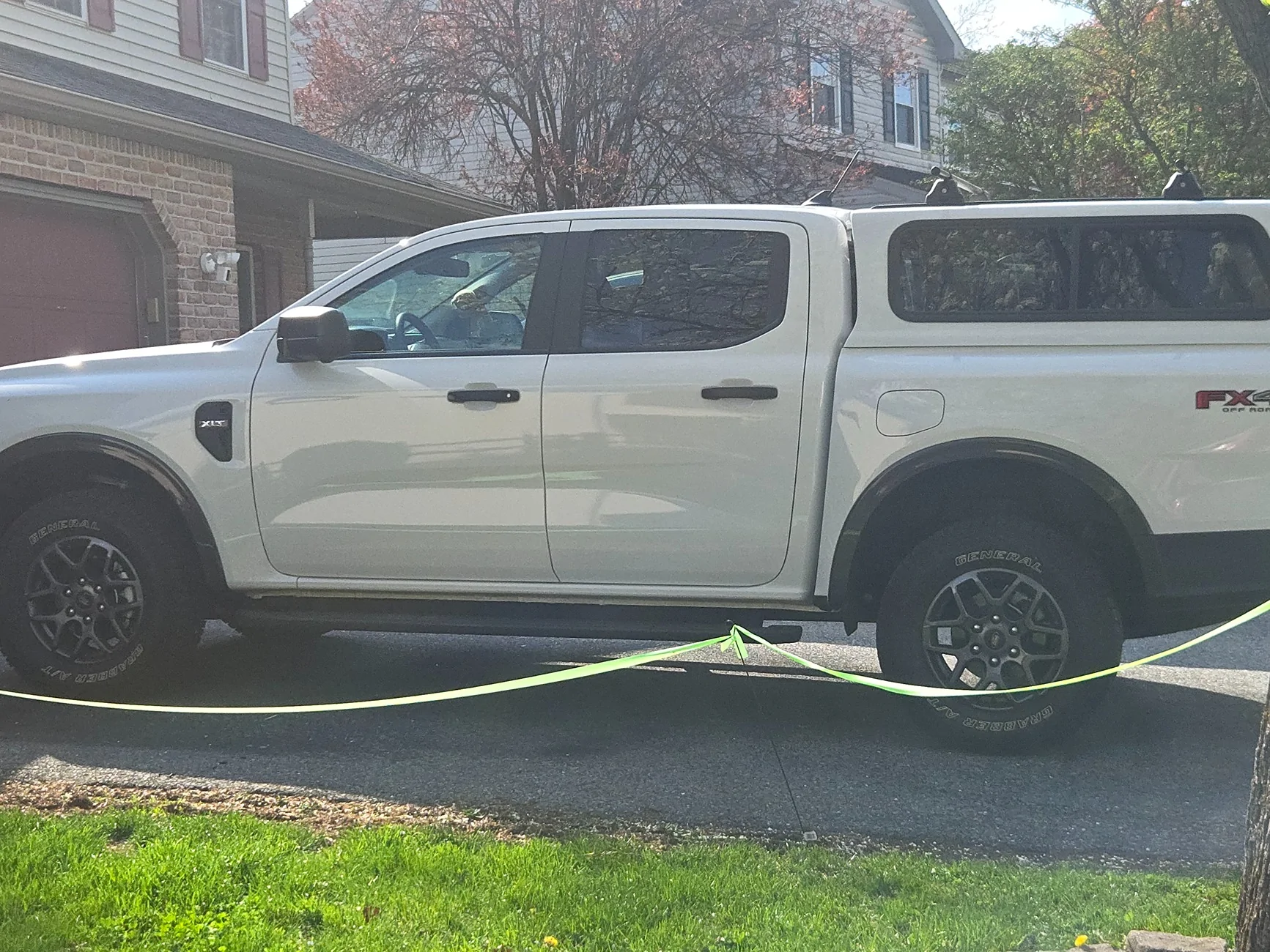 Ford Ranger Leer truck cap installed look 20260414_160717