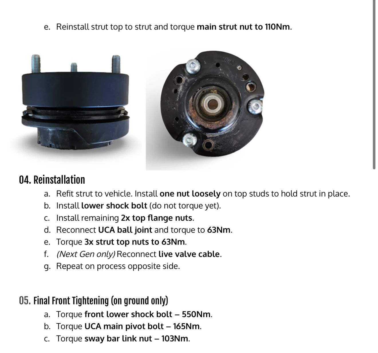 Ford Ranger Has anyone installed strut spacers on their own? Any advice? 1776354379124-1z