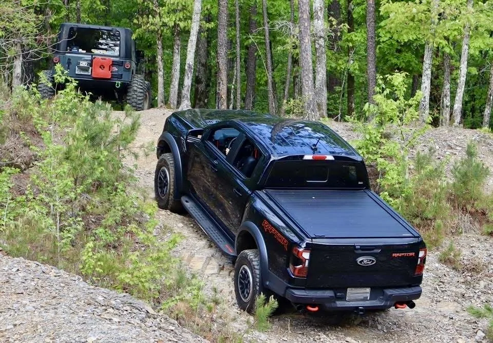 Ford Ranger 2024 Ranger Raptor at Hot Springs Off-Road Park with guide Donnie Jeep. IMG_2894