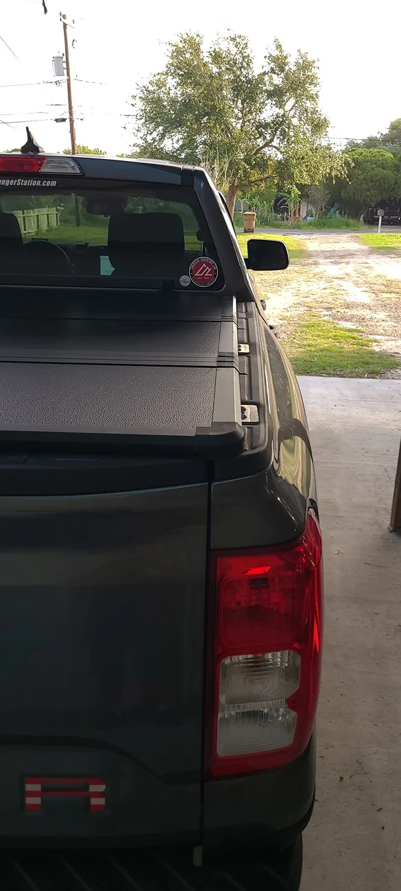 Ford Ranger Inexpensive hard trifold tonneau cover 20260417_081259