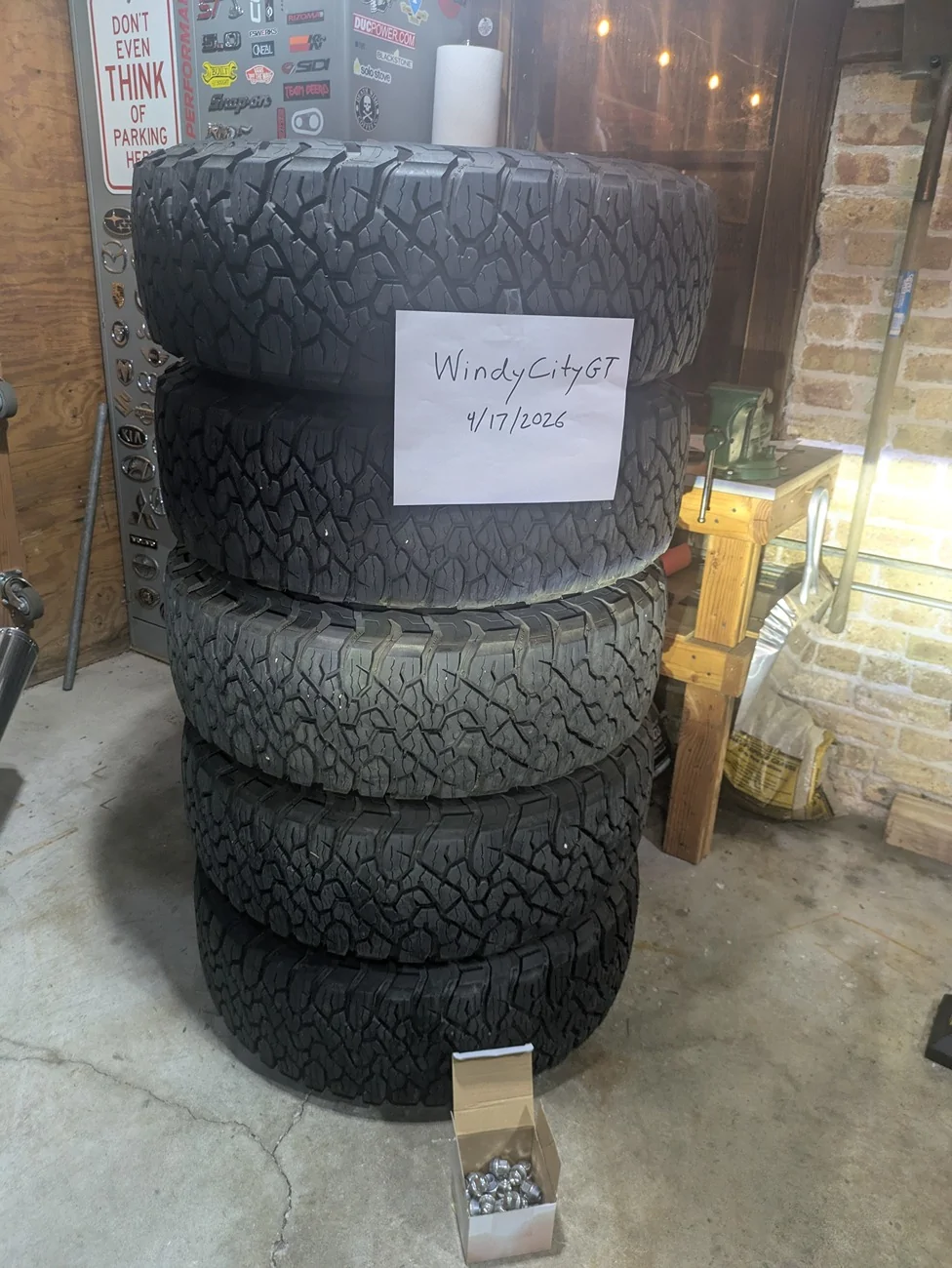 Ford Ranger **PRICE DROP** Ranger Raptor 17” x 8.5” Beadlock Capable Wheelset w/ KO3 Tires – includes OEM TPMS Sensors and Spare Wheel and Tire - Chicago 1.2