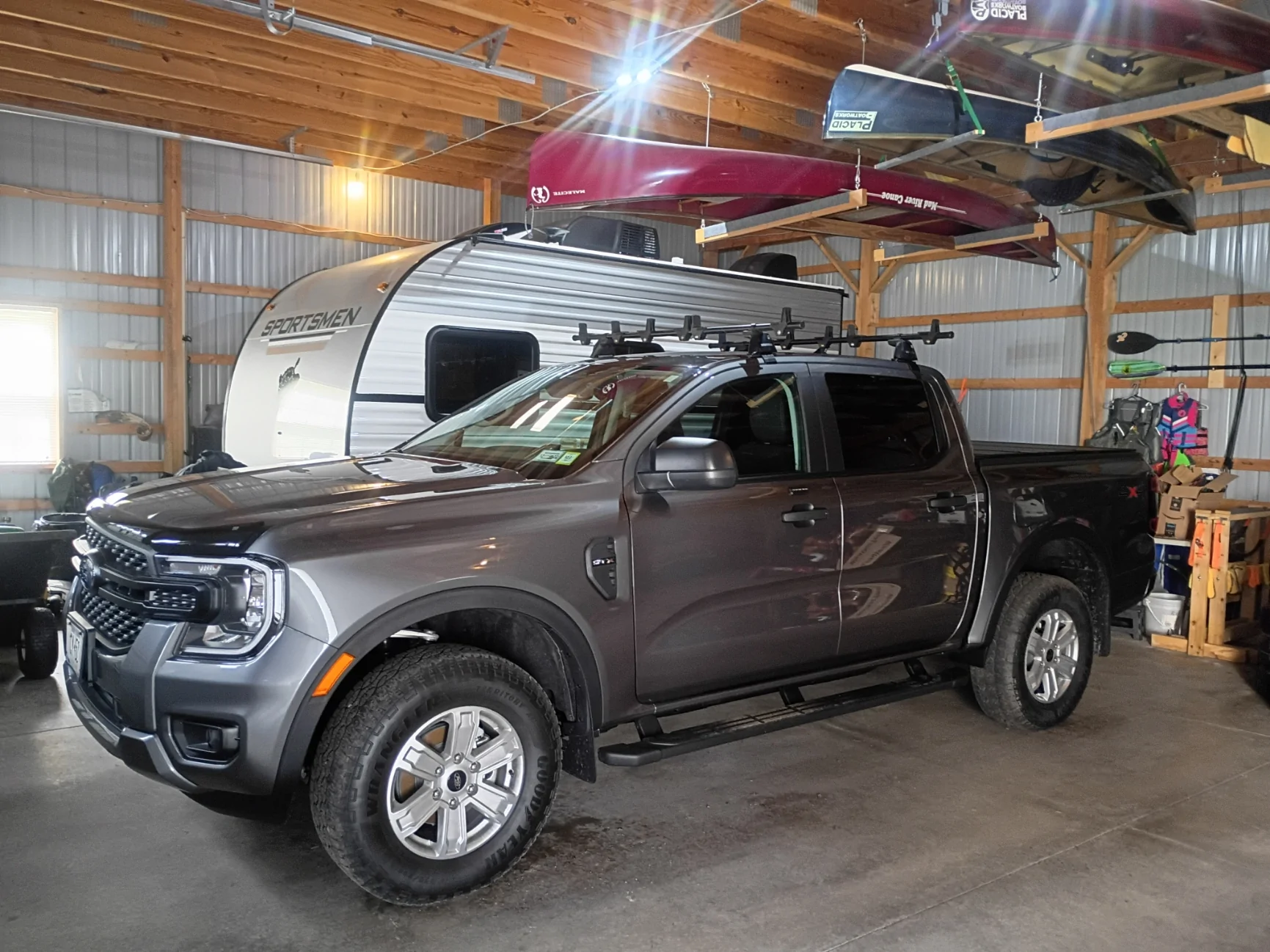 Ford Ranger What's in the garage besides your Ranger roof rack 4