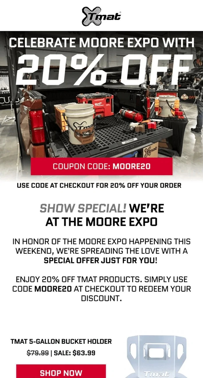 Ford Ranger Tmat Sale - 20% off code 1000004713