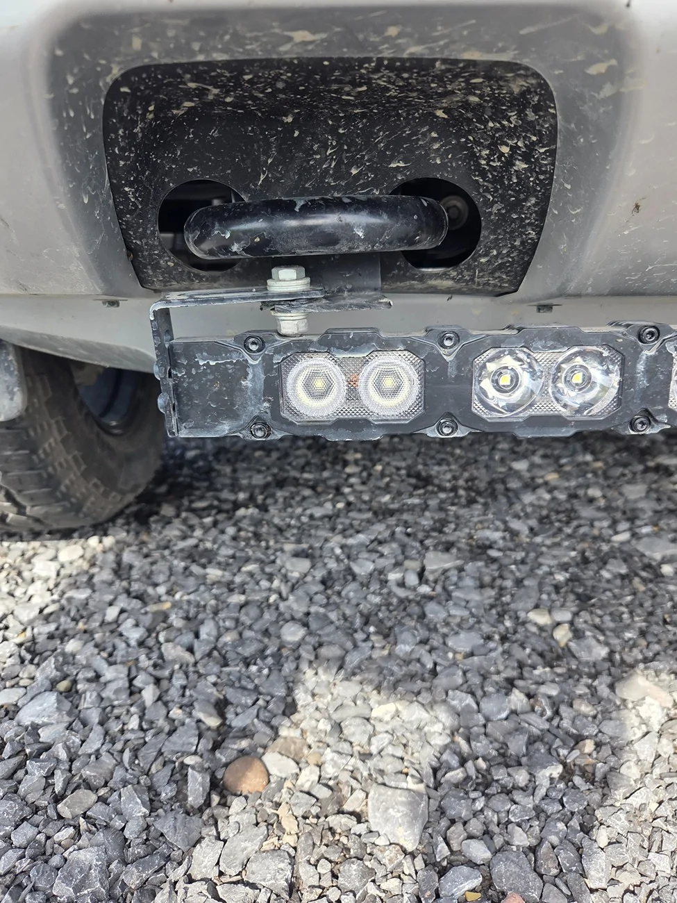 Ford Ranger Tow Hook Light Bar Mount 20260418_093342