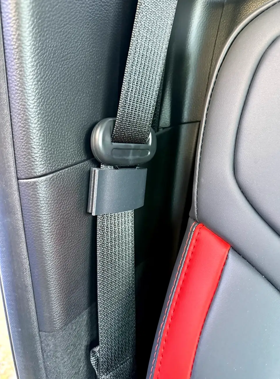 Ford Ranger Seatbelt Holders - 3D print rraptor_seatbelt_holder_3