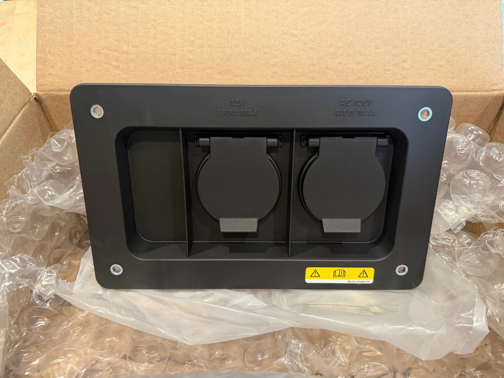 Ford Ranger 2025 Ranger - Bed 12 Volt Outlet - Final Update IMG_7888