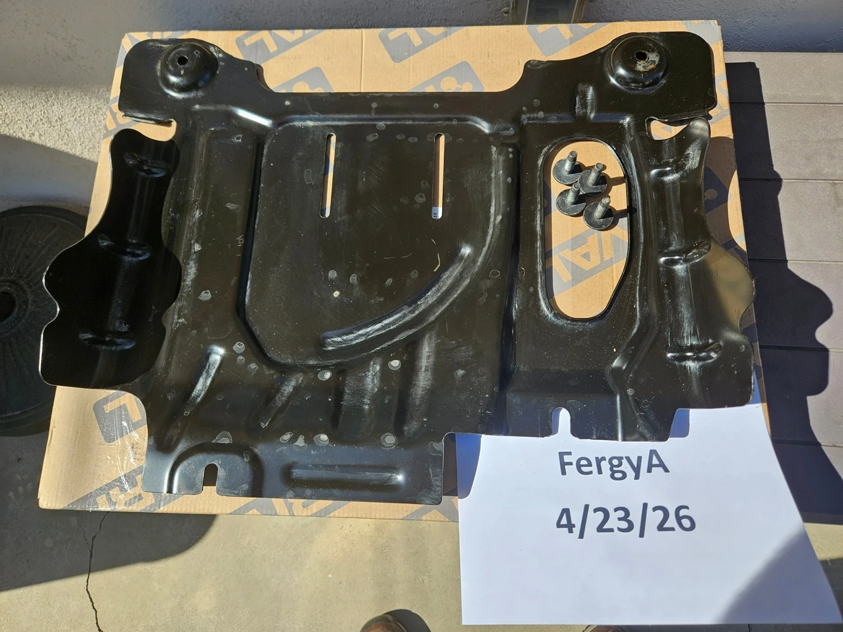 Ford Ranger 2024 FX4 OEM Engine Skid Plate MB3Z-5B018-A $50 20260423_154255