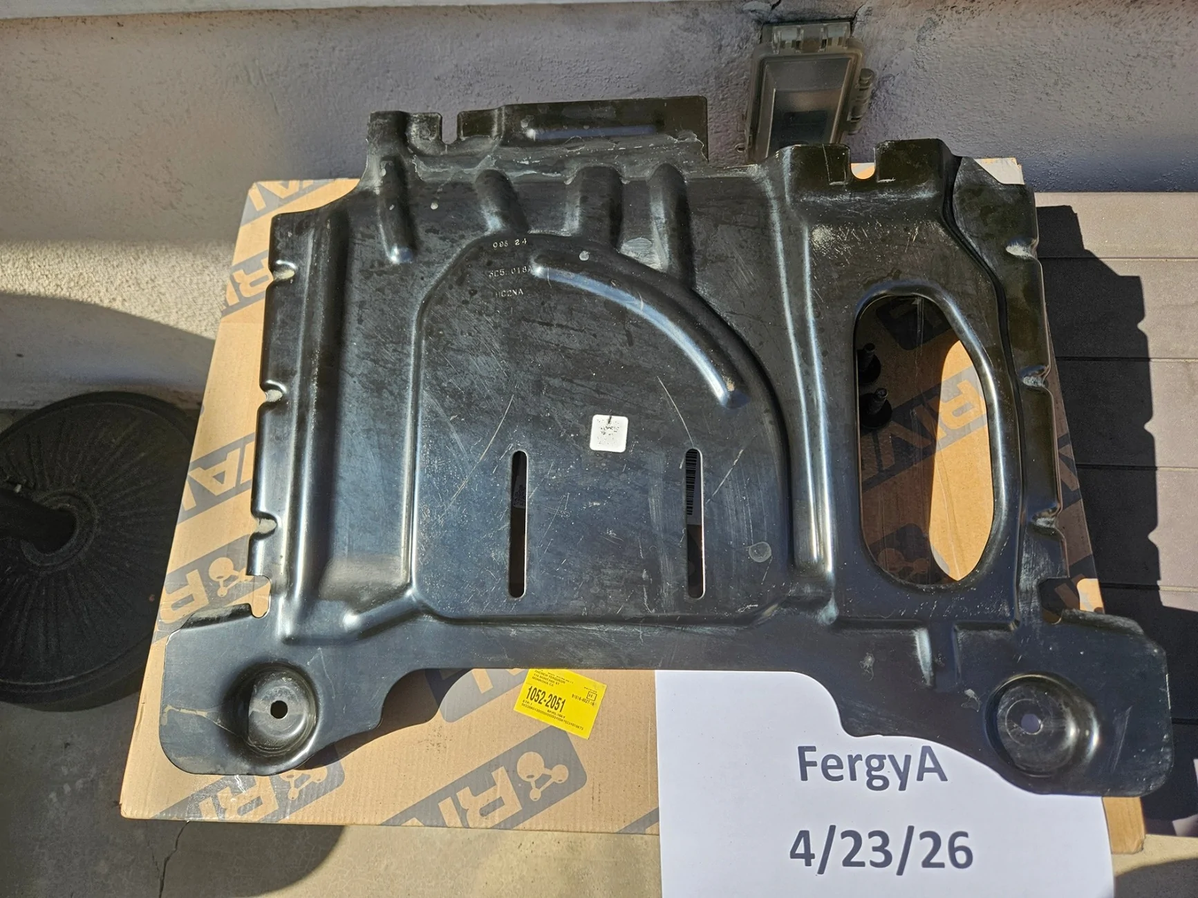 Ford Ranger 2024 FX4 OEM Engine Skid Plate MB3Z-5B018-A $50 20260423_154328