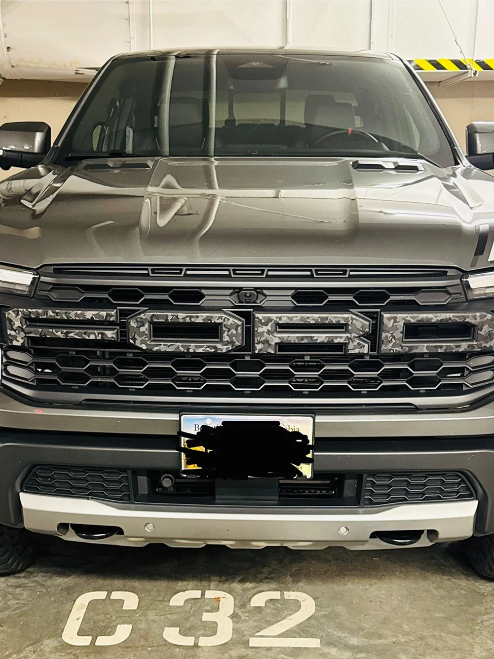 Ford Ranger Installed Tukskinz Raptor emblem and tailgate inserts IMG_5980