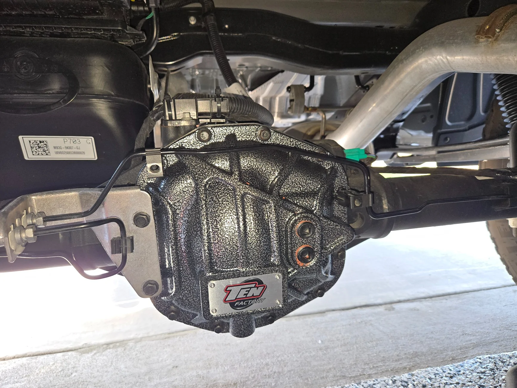 Ford Ranger Aftermarket rear diff cover Non raptor 20260425_100200