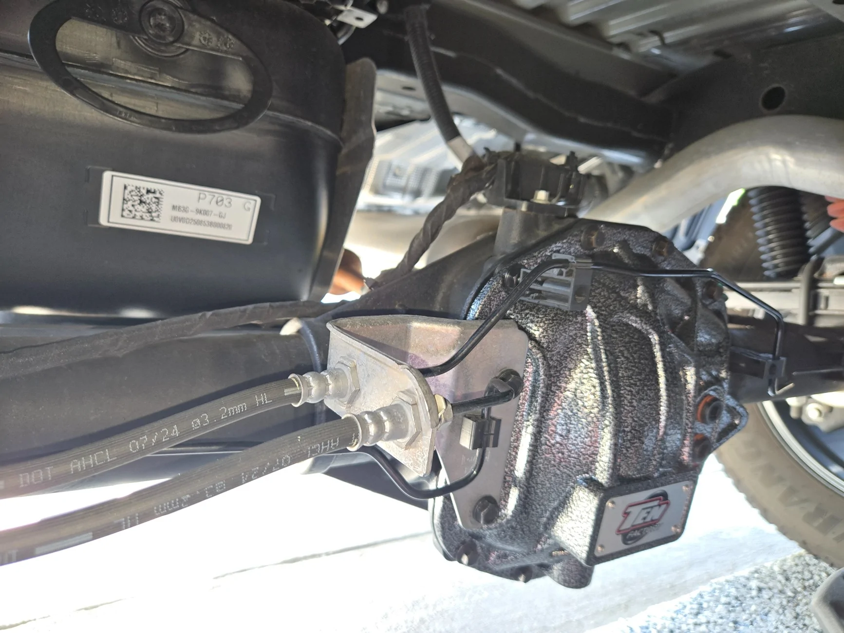 Ford Ranger Aftermarket rear diff cover Non raptor 20260425_100211