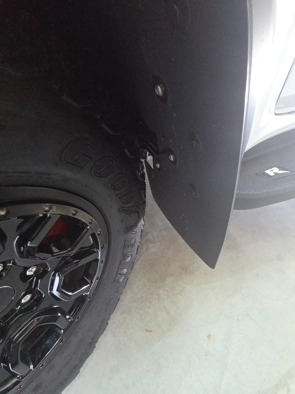 Ford Ranger GOAT 2"/1" Spacers Lift and Bronco Sasquatch Wheels Installed w/ Late Model 2025 TPMS Sensors 18762