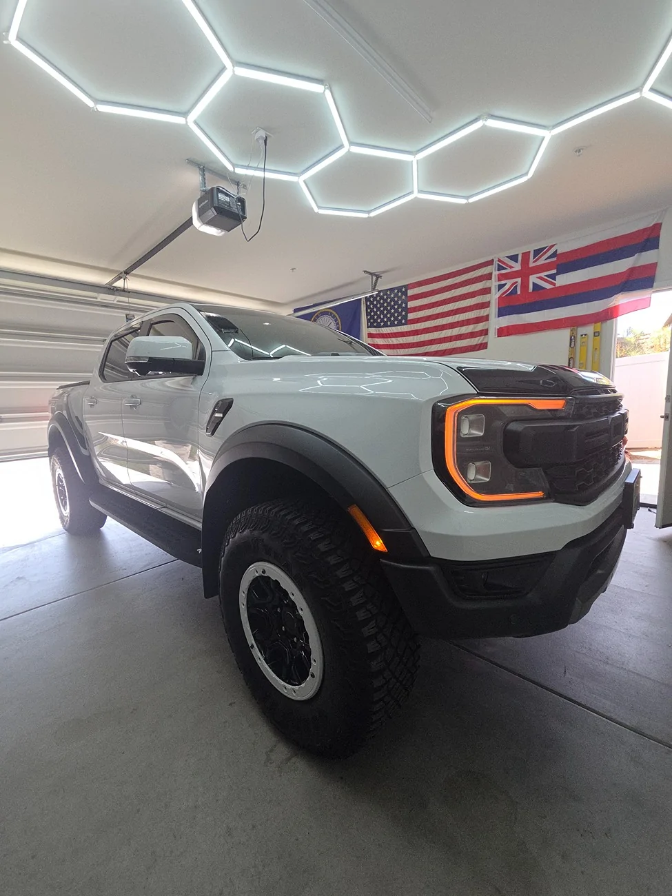 Ford Ranger GOAT 2"/1" Spacers Lift and Bronco Sasquatch Wheels Installed w/ Late Model 2025 TPMS Sensors 18761