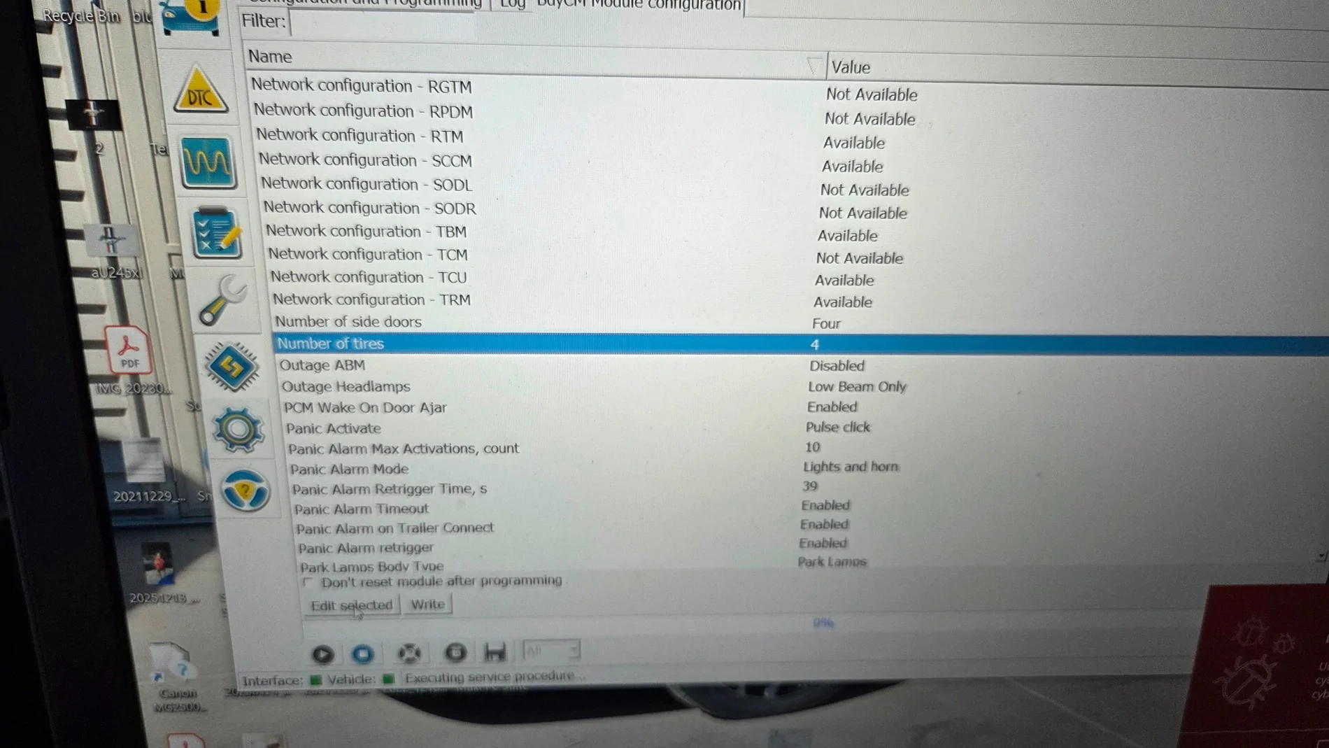 Ford Ranger FORScan NA Ranger 6th Gen (2024+) Crowdsourced Spreadsheet 20260428_131644