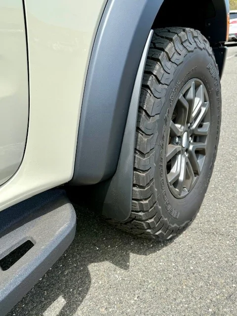 Ford Ranger Mud Flaps, yay or nay? front fla