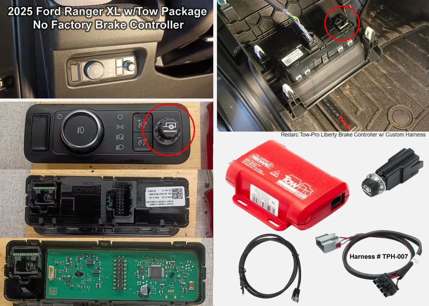 Ford Ranger Trailer brake controller installation ideas. Brake-Controller-Installation
