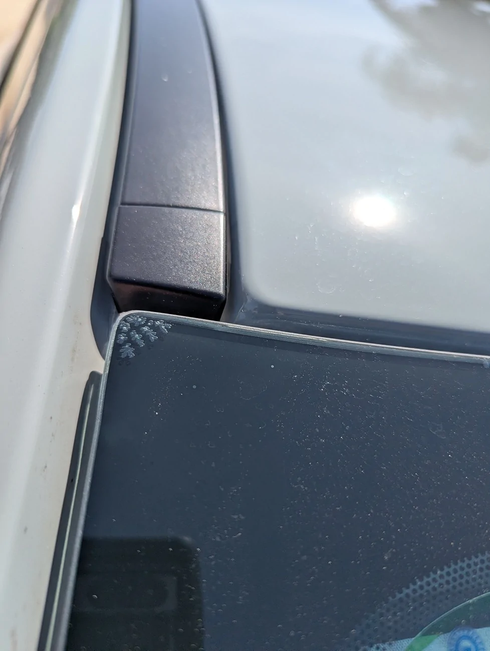 Ford Ranger 2024 Windshield delamination PXL_20260316_210356018
