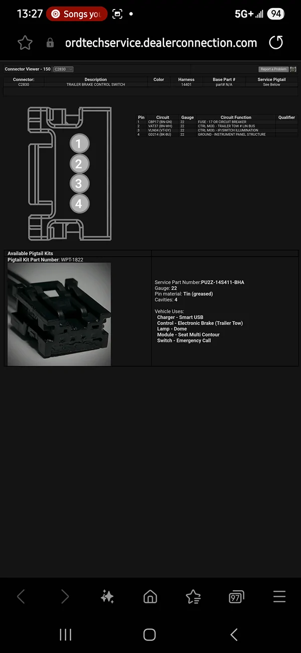 Ford Ranger Adding a Ford Trailer Brake Controller to 2025 Ranger XL with Standard Tow Package Screenshot_20250515_132745_Samsung Internet