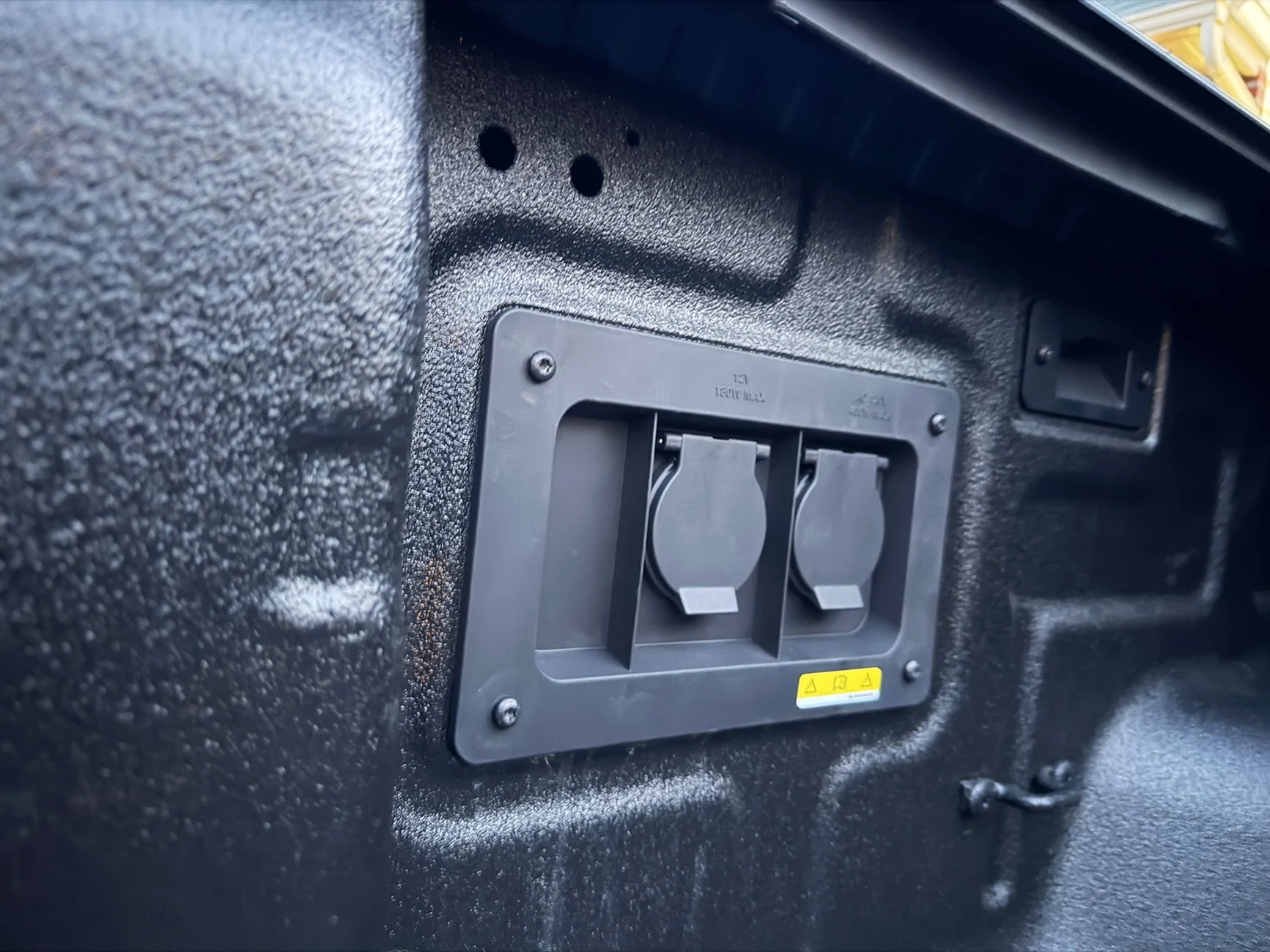 Ford Ranger 2025 Ranger - Bed 12 Volt Outlet - Final Update IMG_5741