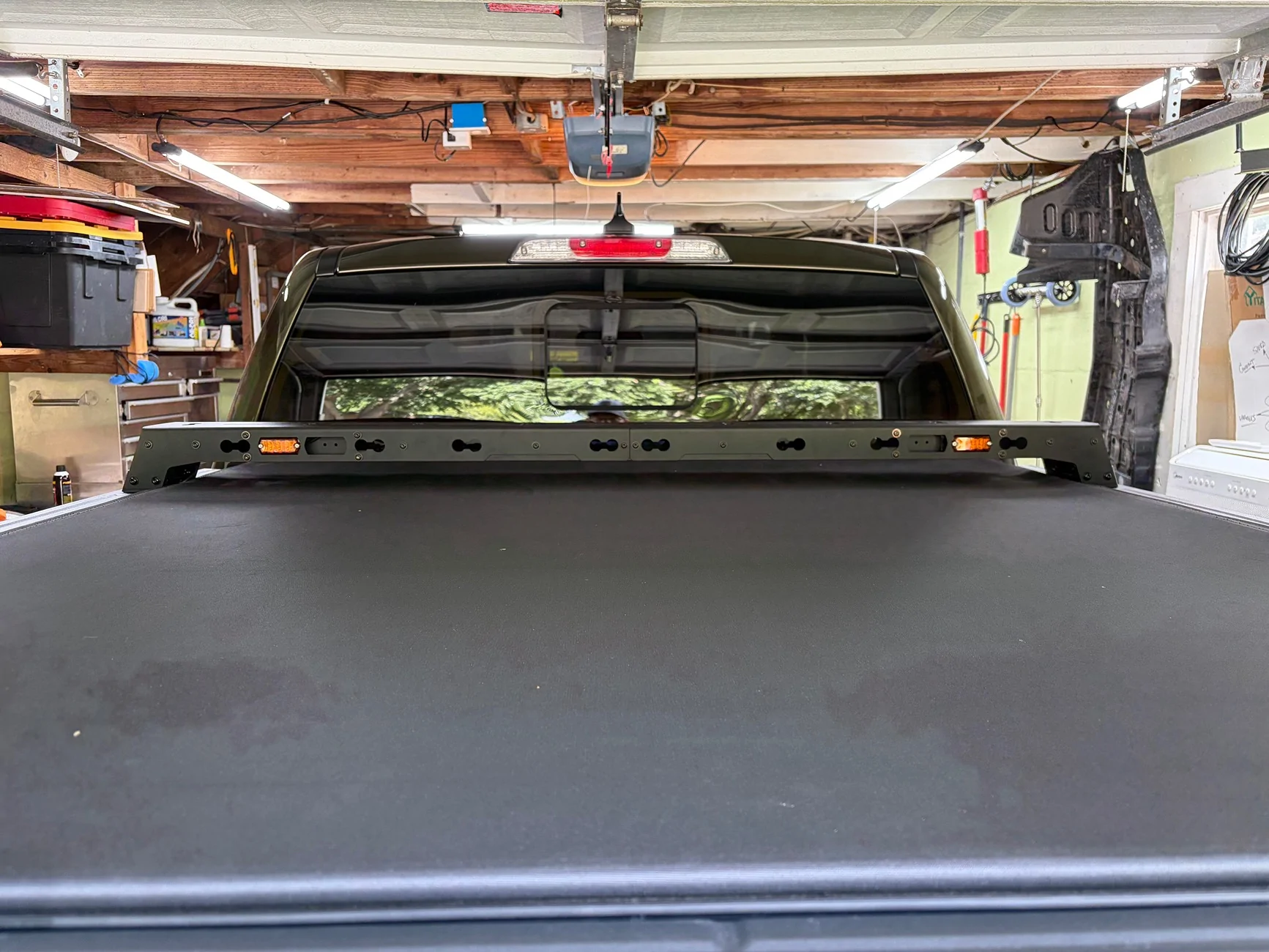 Ford Ranger Chase Light Mounts for Bed Bulkhead IMG_0398