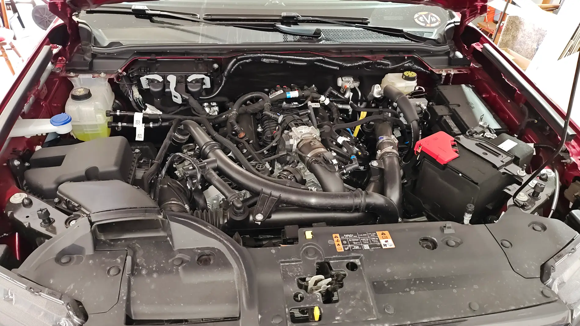 Ford Ranger S&B Cold Air Intake install on 2026 Ranger XLT 2.7L befor