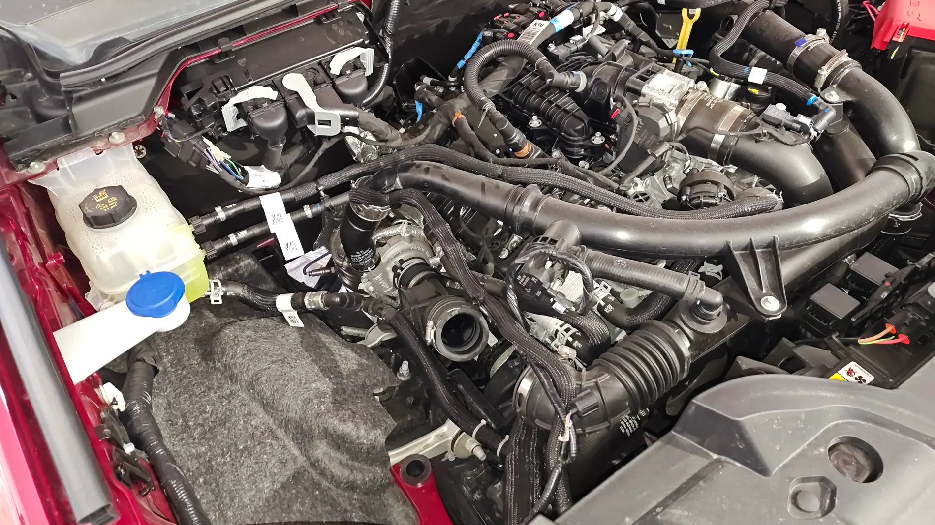 Ford Ranger S&B Cold Air Intake install on 2026 Ranger XLT 2.7L during
