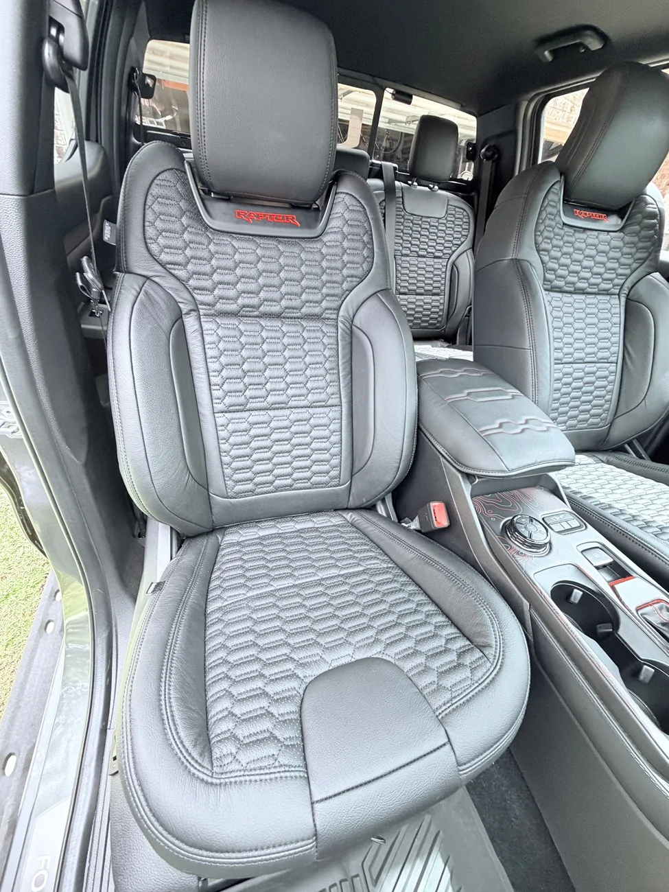 Ford Ranger Seats upgraded with Katzin leather with Degreez IMG_3364