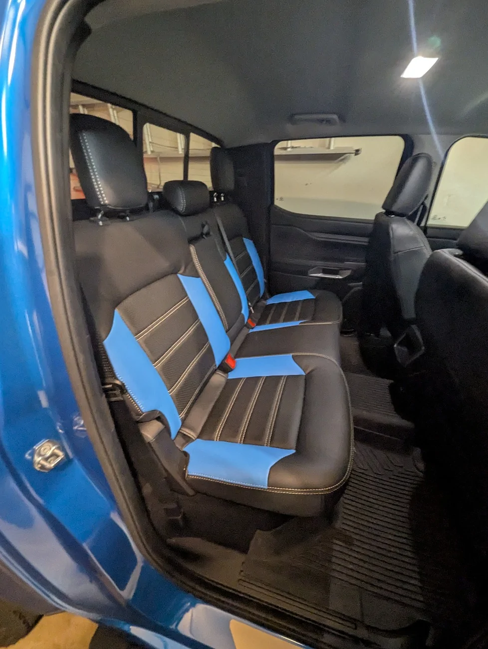 Ford Ranger Seats upgraded with Katzin leather with Degreez PXL_20251213_025041059