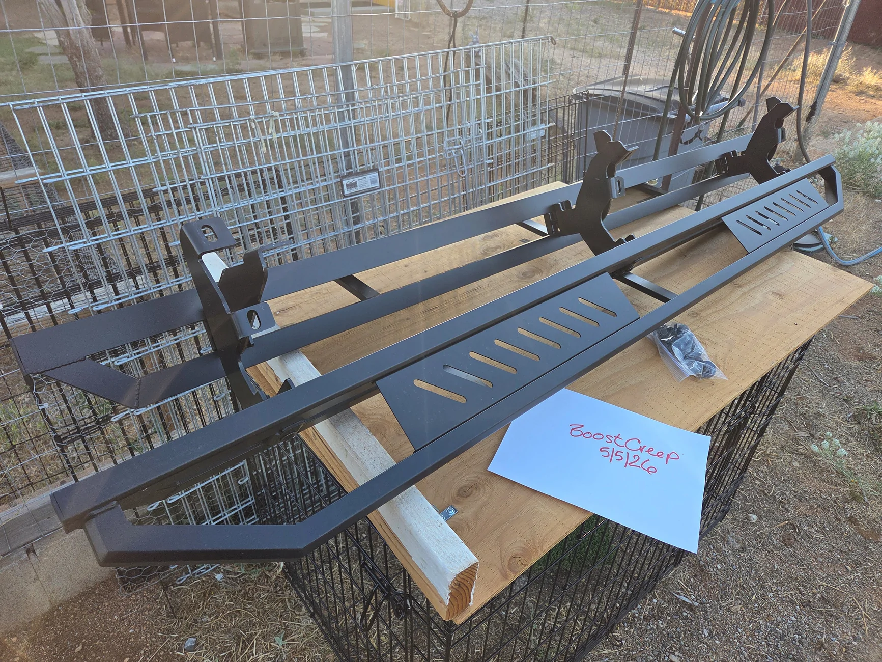 Ford Ranger Side step bars  $150 name on nerf