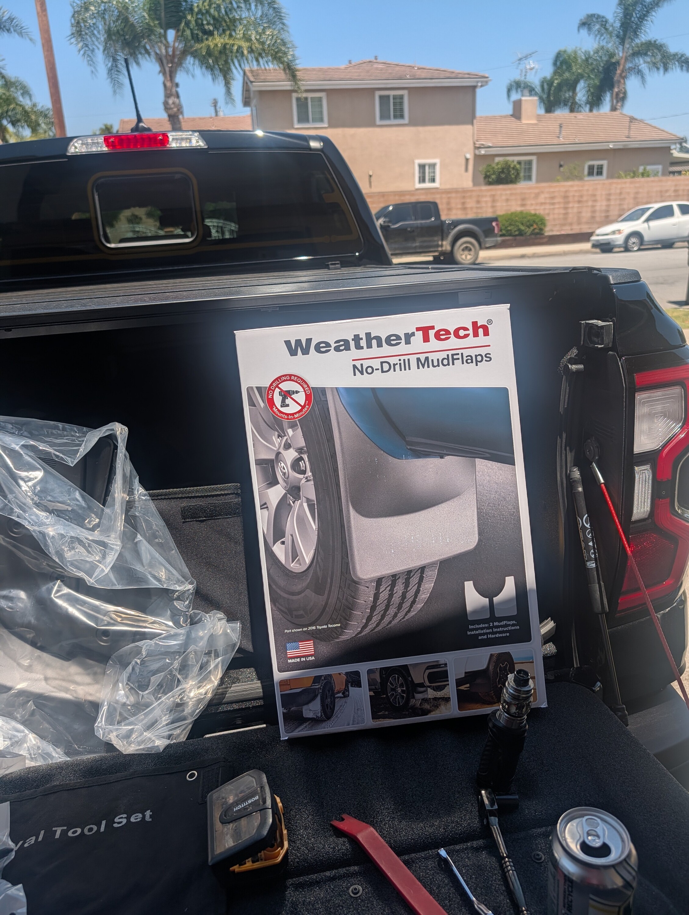 Ford Ranger WeatherTech No-Drill Mudflaps Installation Day! 55255802076_44c3f61740_4k