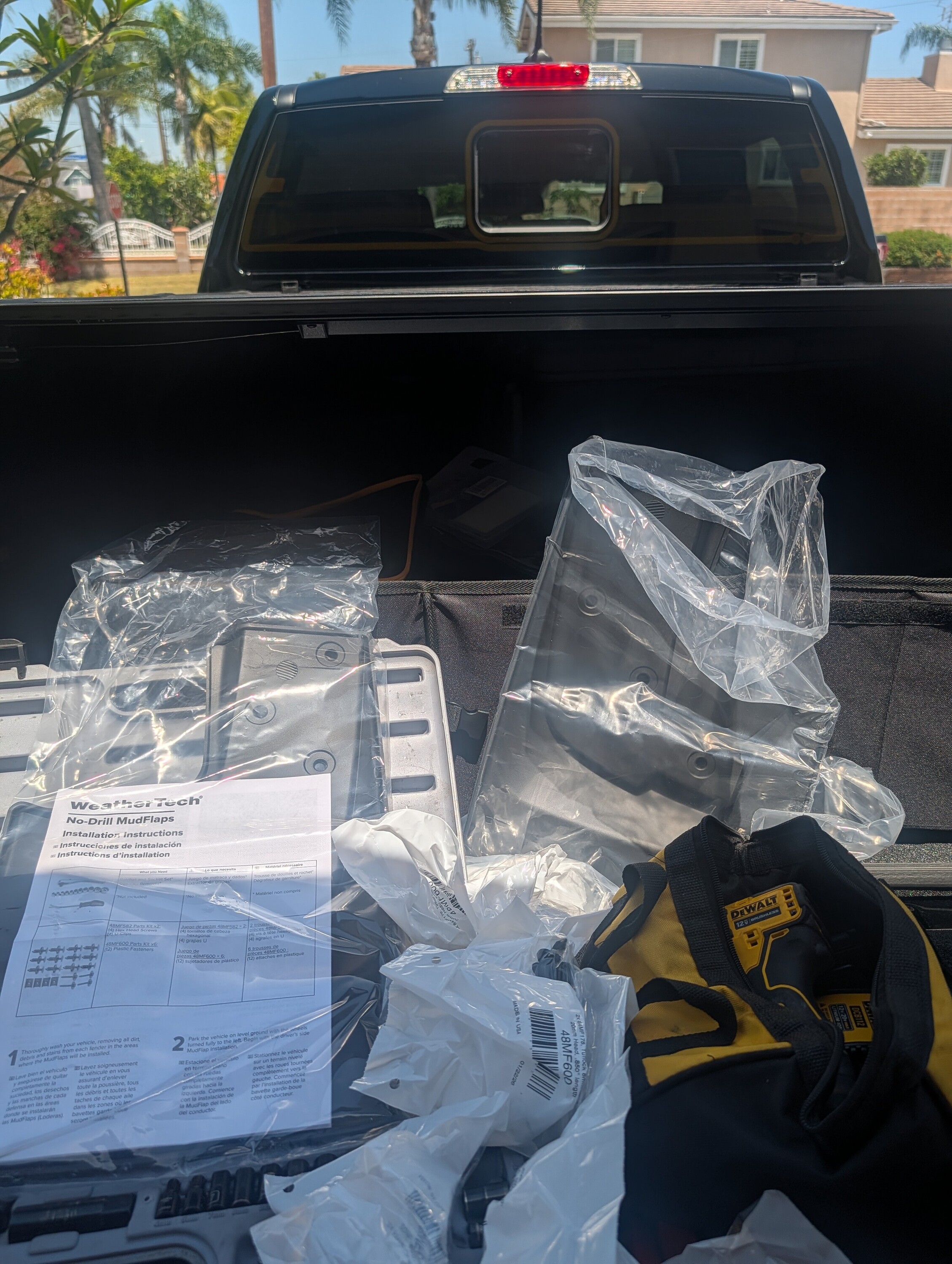 Ford Ranger WeatherTech No-Drill Mudflaps Installation Day! 55255802031_f41f17c12a_4k