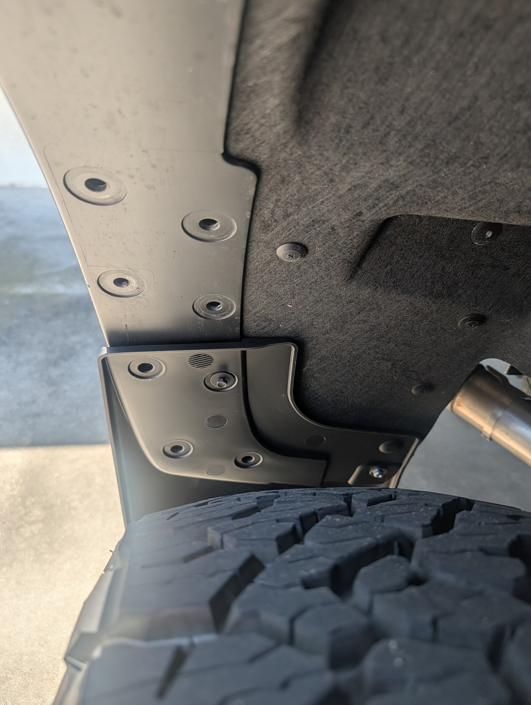 Ford Ranger WeatherTech No-Drill Mudflaps Installation Day! 55255801991_a3ded7cf1f_4k