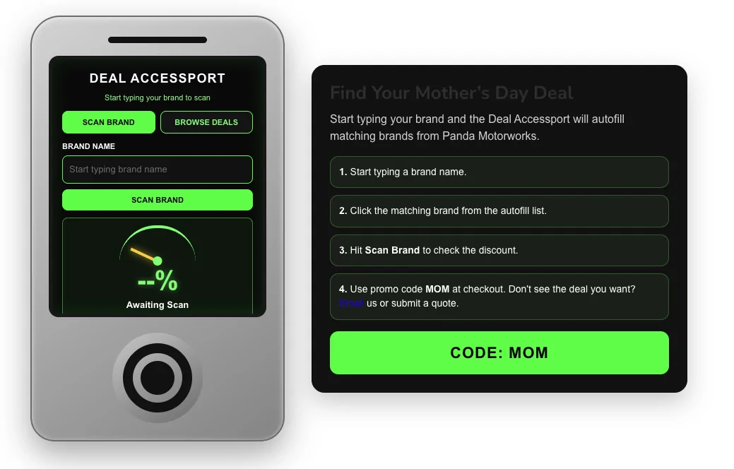 Ford Ranger Up to 20% Off | Mothers Day at Panda Motorworks! Screenshot 2026-05-08 at 9.35.00 AM